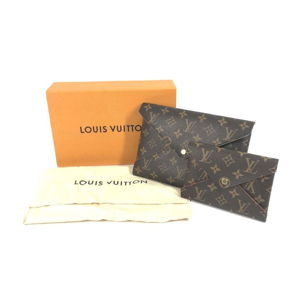 LOUIS VUITTON Brown Monogram Canvas Pochette Pouch - Picture 16 of 16